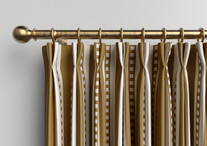 The British Stripe Co. Edgar, Highlands No.1 - Made to Measure Curtains - Image 10